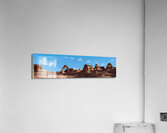 Delicate Arch in Arches National Park large panoramic   Acrylic Print