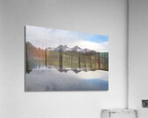 Little Redfish Lake Sawtooth Mountains Idaho  Acrylic Print