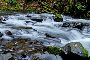 Bridal Veil Creek in Columbia River Gorge Oregon