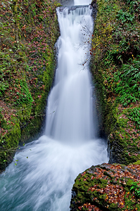 Bridal Veil Falls  in the Columbia River Gorge Oregon