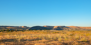 Sunrise at Bruneau Dunes Idaho