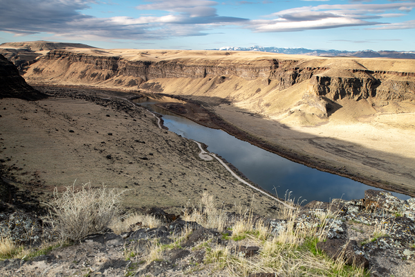 Sunrise at the Snake River Canyon 4395 by Nature Photo Northwest