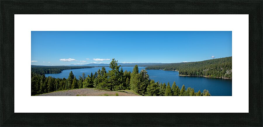 Payette Lake Idaho  Framed Print Print