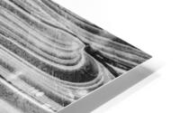 ice patterns Boise River HD Metal print