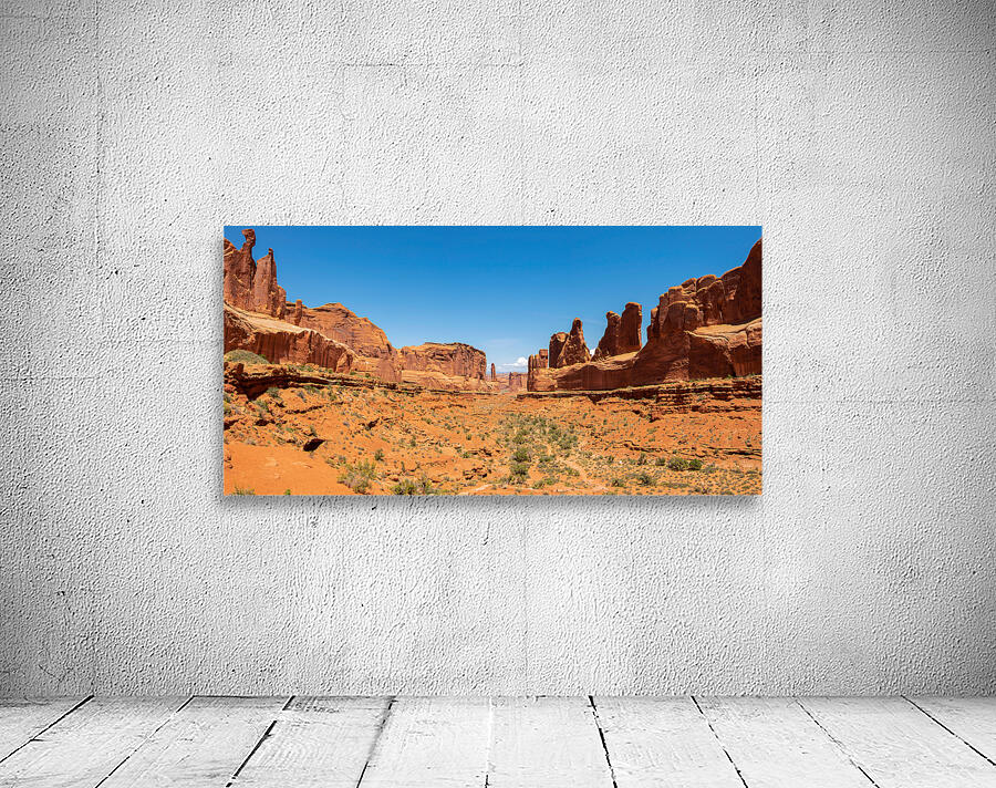 Park Avenue in Arches National Park panoramic by Nature Photo Northwest