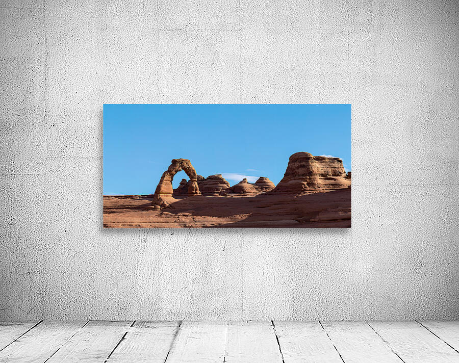 Delicate Arch in Arches National Park panoramic by Nature Photo Northwest