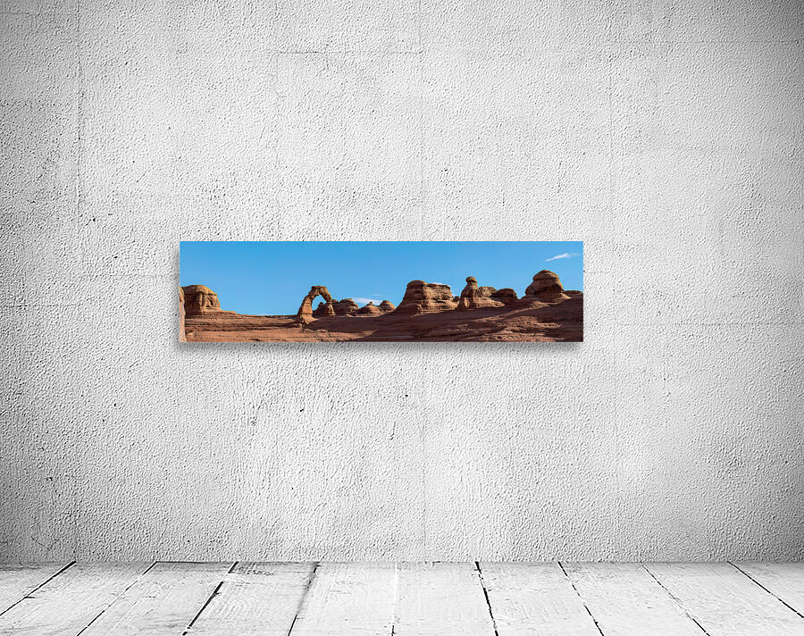 Delicate Arch in Arches National Park large panoramic  by Nature Photo Northwest