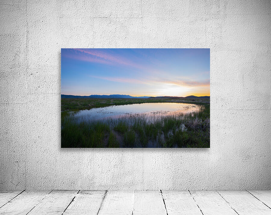 Camas Prairie Centennial Marsh in Idaho at sunrise by Nature Photo Northwest