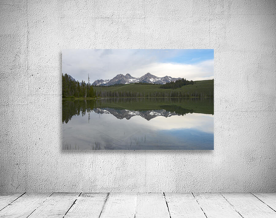 Little Redfish Lake Sawtooth Mountains Idaho by Nature Photo Northwest