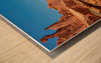 Park Avenue in Arches National Park panoramic Wood print